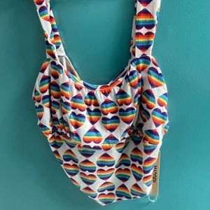 gay pride crop top